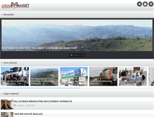 Tablet Screenshot of ordumanset.net